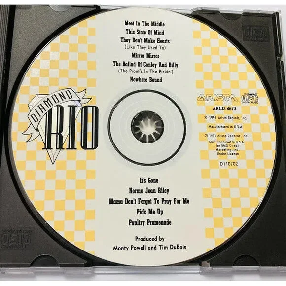 Diamond Rio‎ - Diamond Rio (CD) (VG+) - Picture 2 of 3